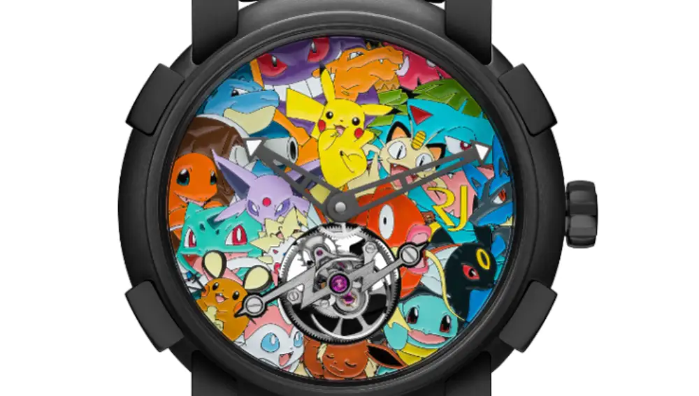 Reloj exclusivo de Pokémon de RJ-Romain Jerome