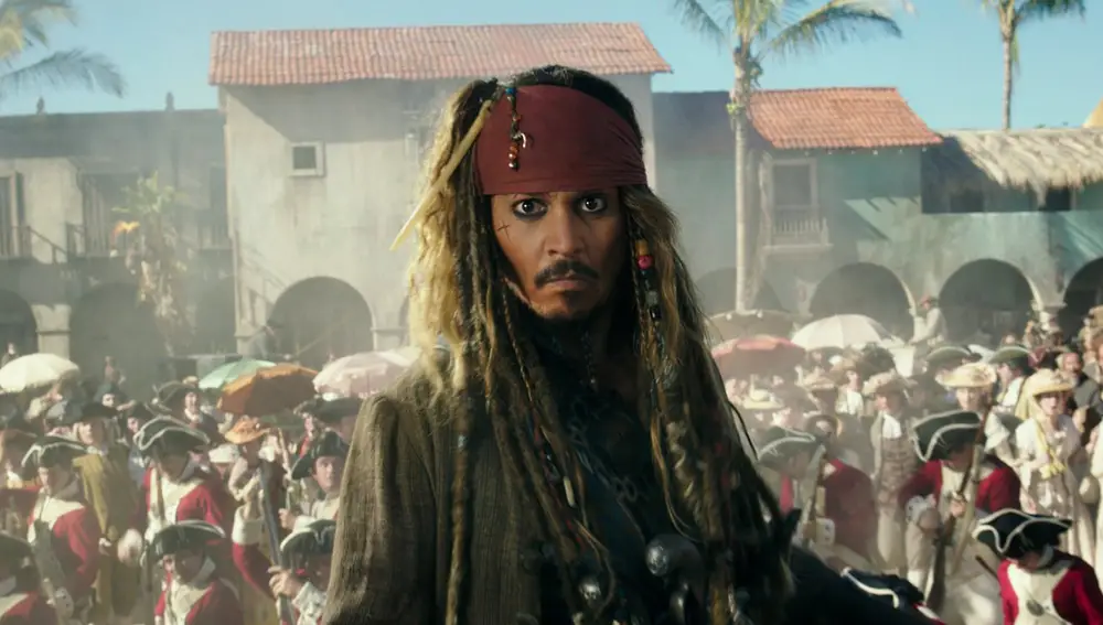 Jack Sparrow en 'Piratas del Caribe: La venganza de Salazar'