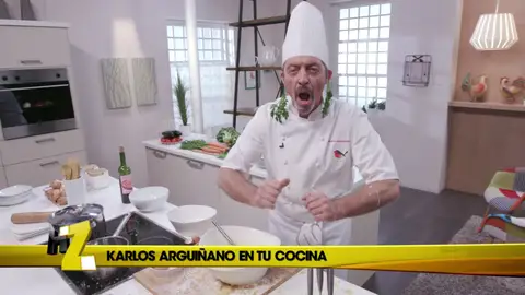 Karlos Arguiñano hace un bizcocho borracho Karlos Arguiñano hace un bizcocho borracho