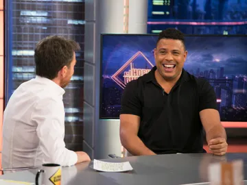 Ronaldo Nazario, en El Hormiguero con Pablo Motos Ronaldo Nazario, en El Hormiguero con Pablo Motos