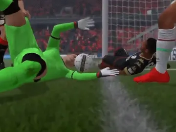 El "casi-gol" imposible El "casi-gol" imposible