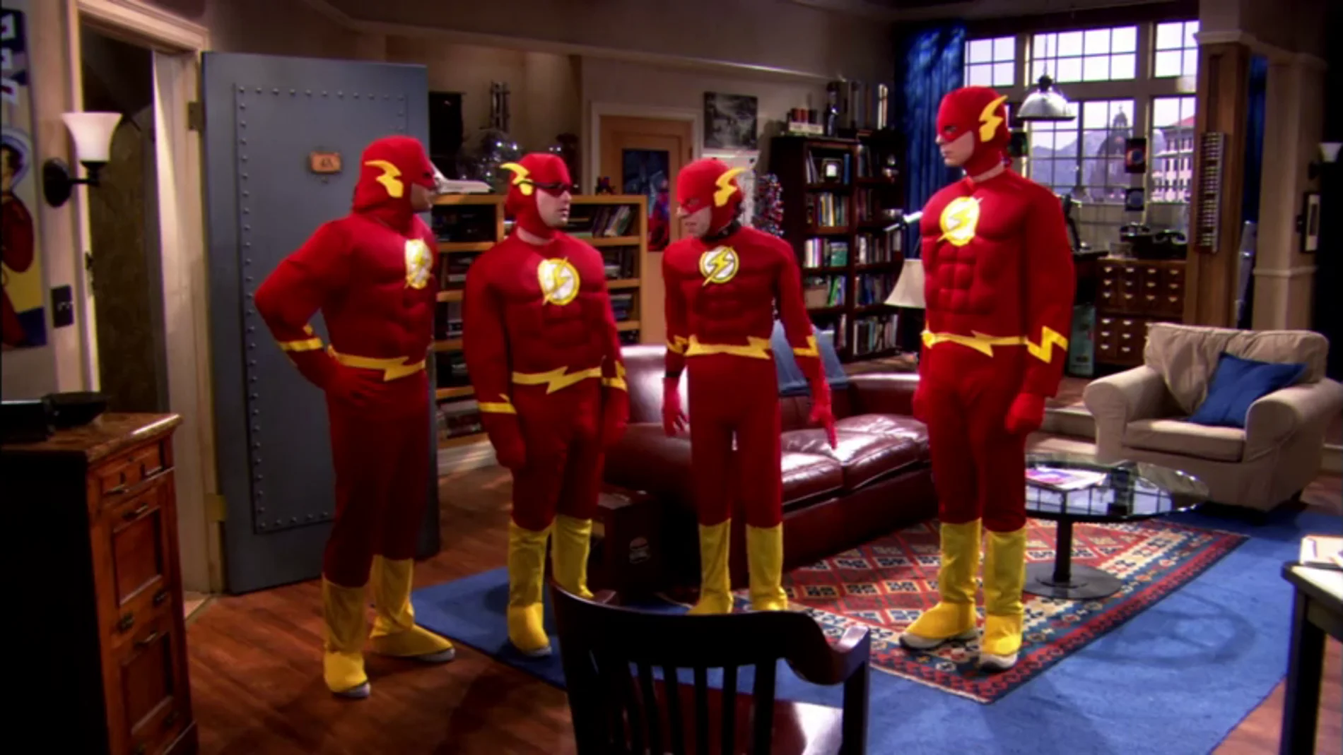 Frame 47.185142 de: The Flash, uno de los héroes favoritos de los chicos de The Big Bang Theory