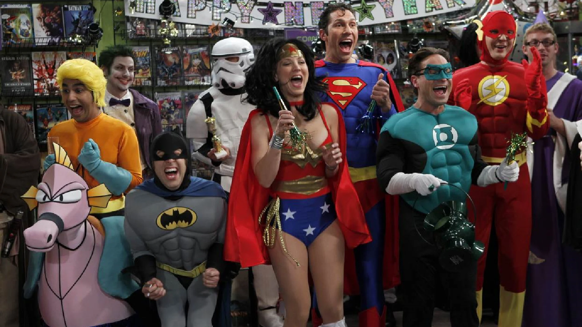 The Big Bang Theory' se une a la Liga de la Justicia