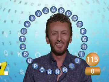 Frame 9.322408 de: El rosco de Bisbal en 'Pasapalabra' Frame 9.322408 de: El rosco de Bisbal en 'Pasapalabra'