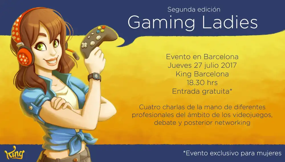 Cartel de Gaming Ladies