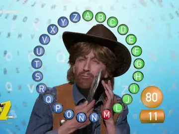 Chuck Norris hace el rosco de 'Pasapalabra' Chuck Norris hace el rosco de 'Pasapalabra'