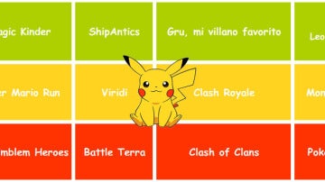 Tabla de juegos gratis para niños