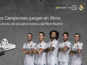 Patrocinio oficial de Xbox con el Real Madrid