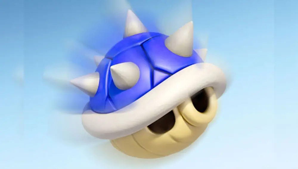 Caparazón Azul de Mario Kart