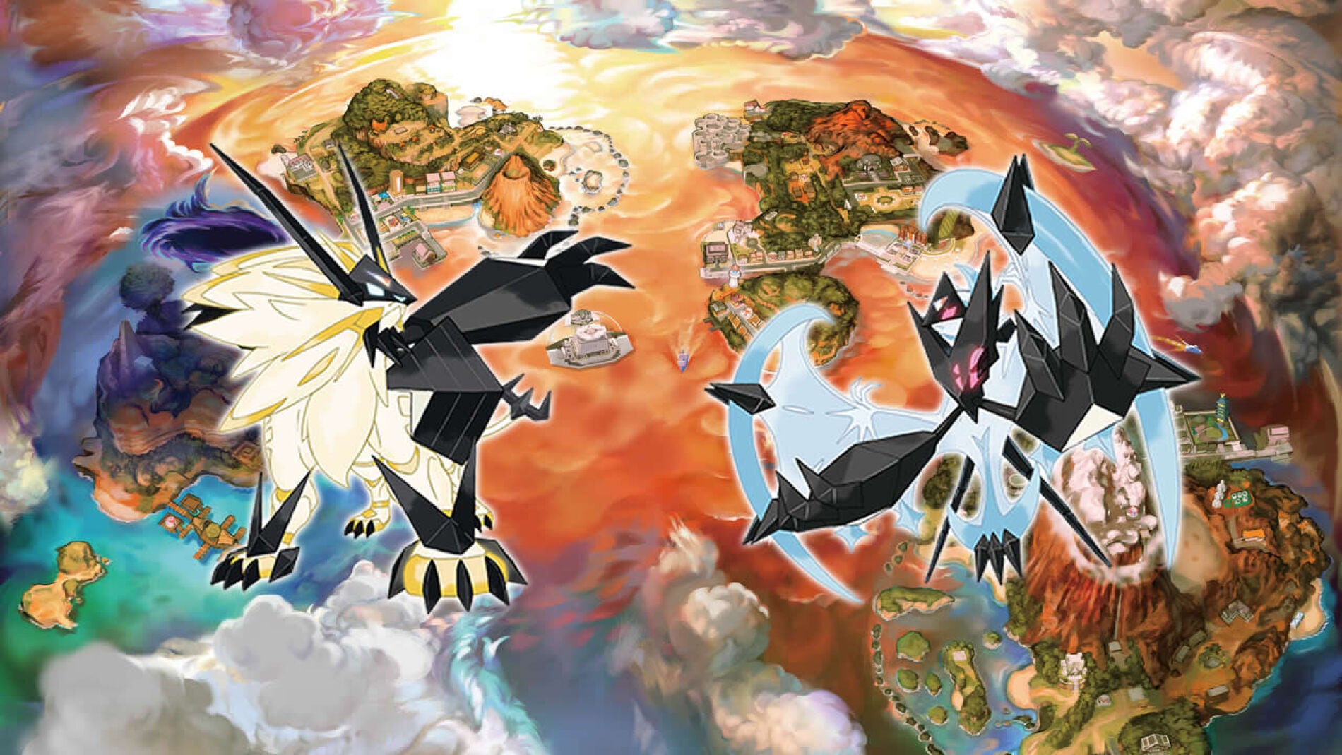 Ultra Solgaleo y Ultra Lunala