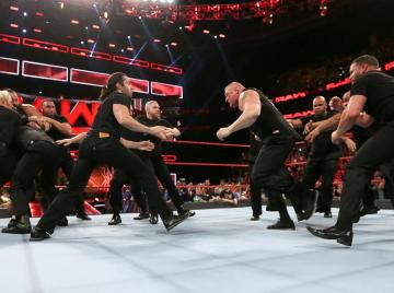 Los cuatro participantes en el combate por el título Universal se dan con todo en el último RAW antes de SummerSlam.