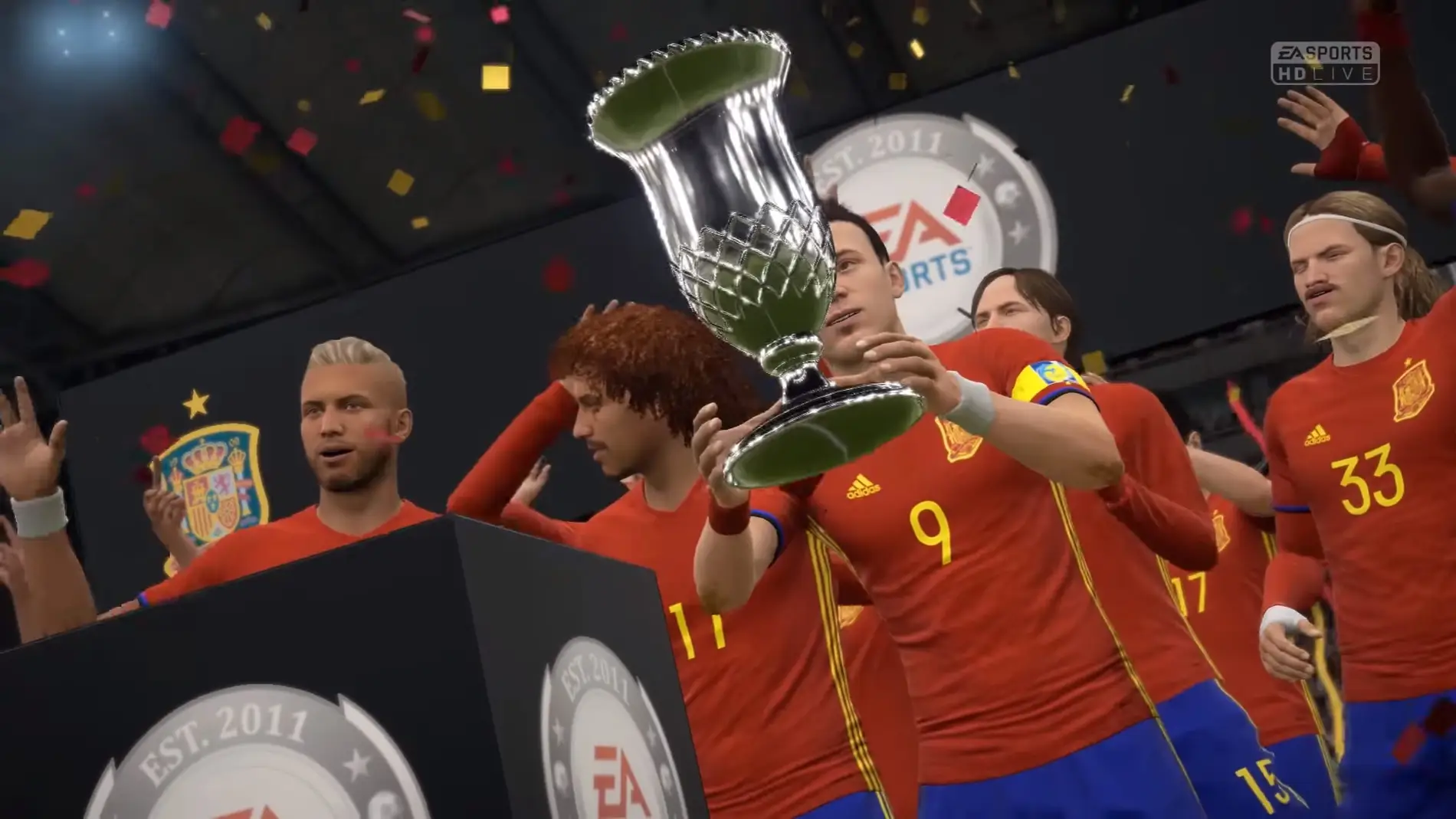 Selección española, campeona en FIFA 17