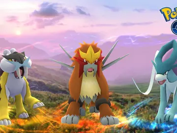 Raikou, Entei y Suicune Raikou, Entei y Suicune