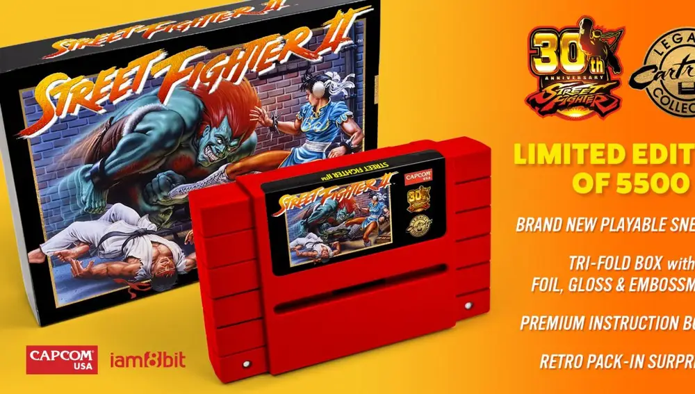 Nuevo cartucho de Street Fighter II