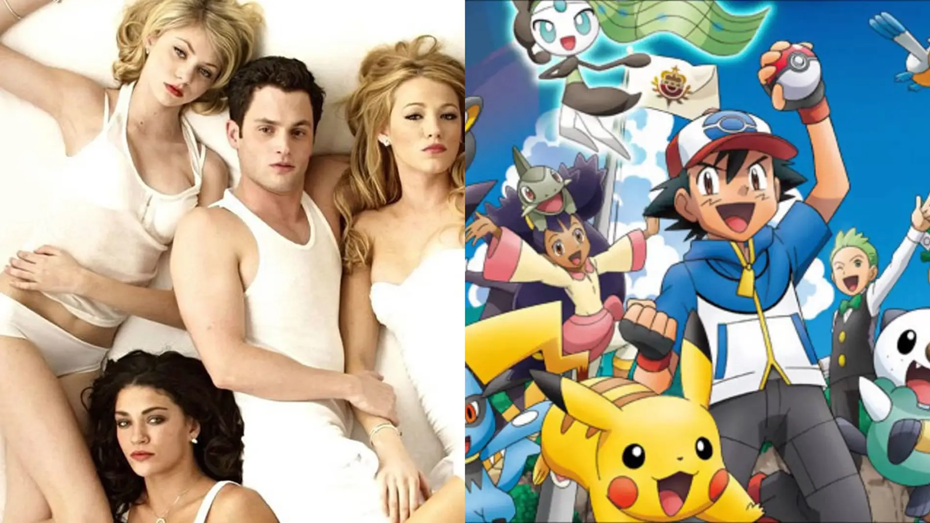 Gossip Girl y Pokémon 