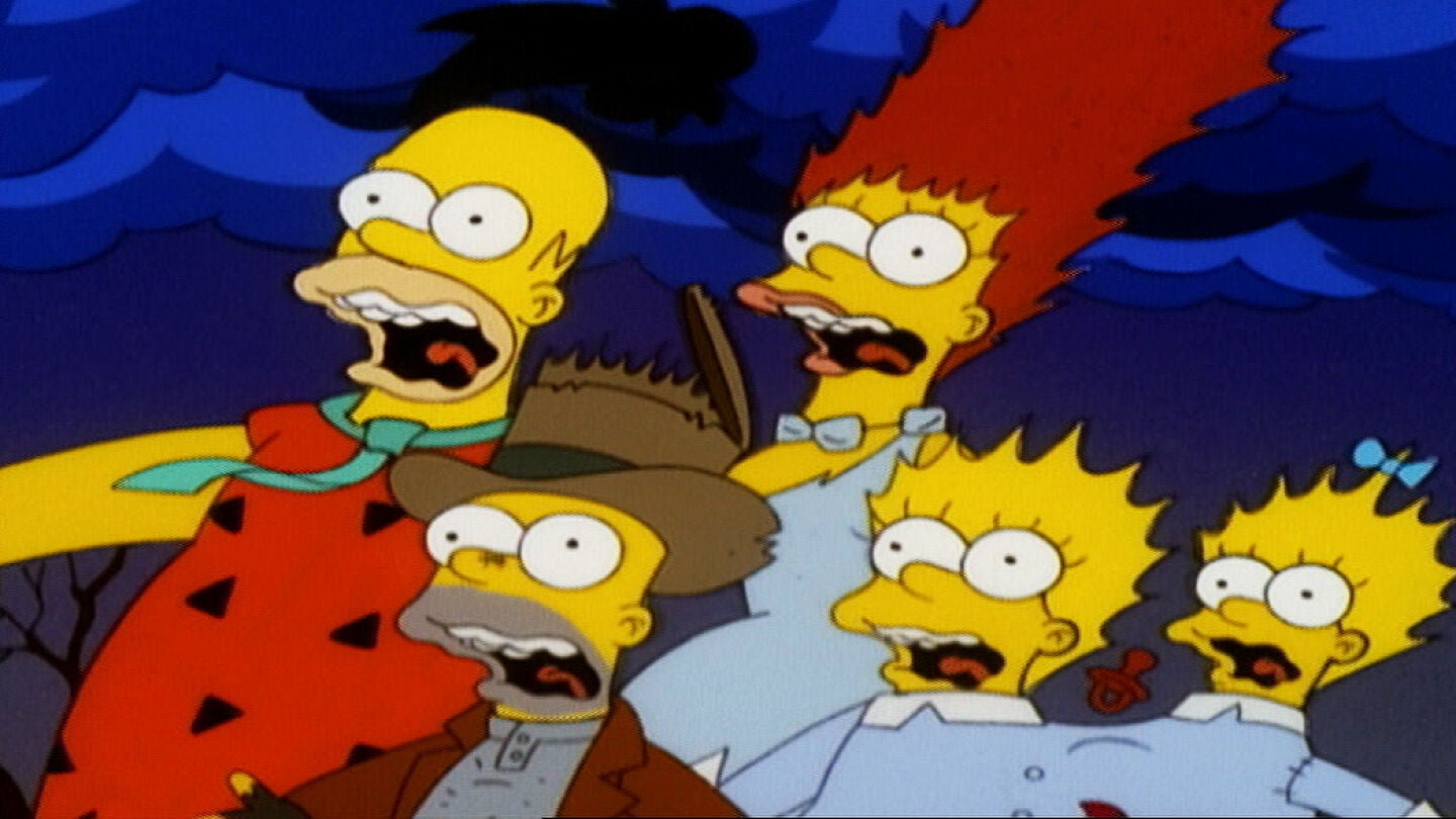 Las espeluznantes historias de la casa-&aacute;rbol del terror de 'Los Simpson'