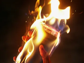 Smartphone ardiendo Smartphone ardiendo