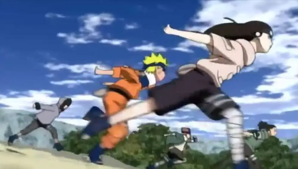 Naruto corriendo