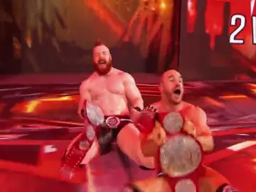 Cesaro & Sheamus, nuevos campeones de RAW Cesaro & Sheamus, nuevos campeones de RAW