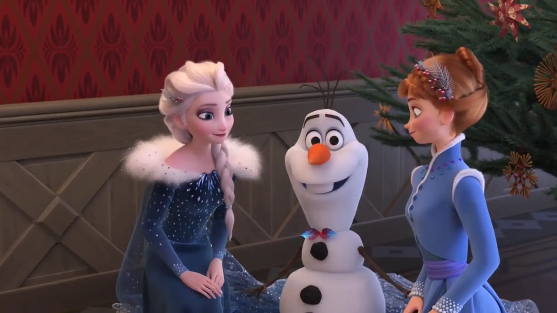 Anna, Elsa y Olaf en el nuevo corto 'Frozen: Una aventura de Olaf'