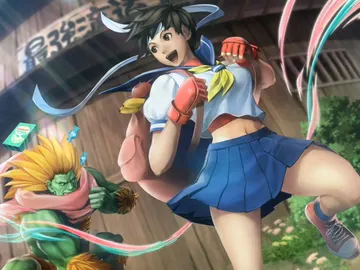 Sakura de Street Fighter Sakura de Street Fighter