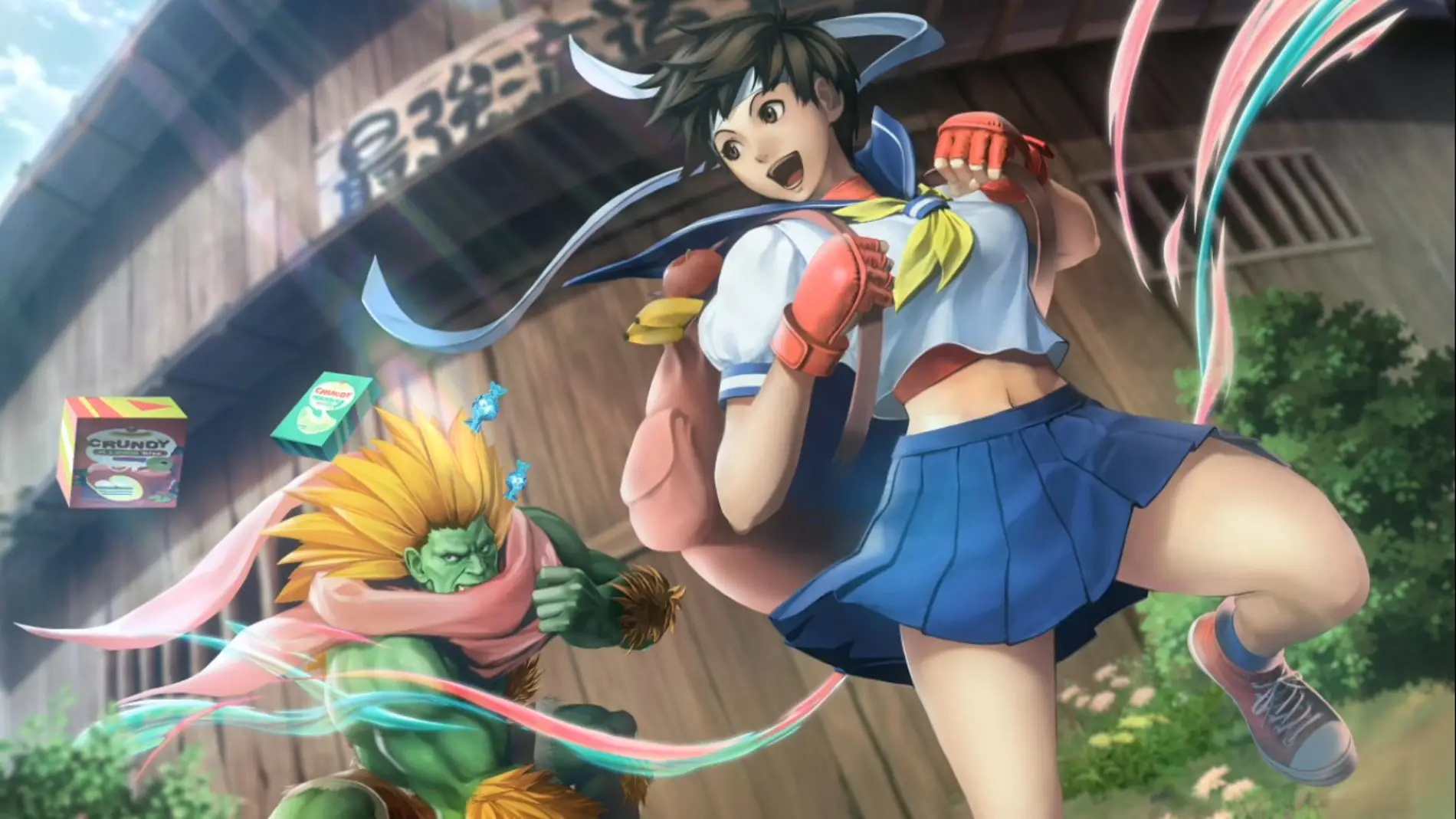 Sakura de Street Fighter