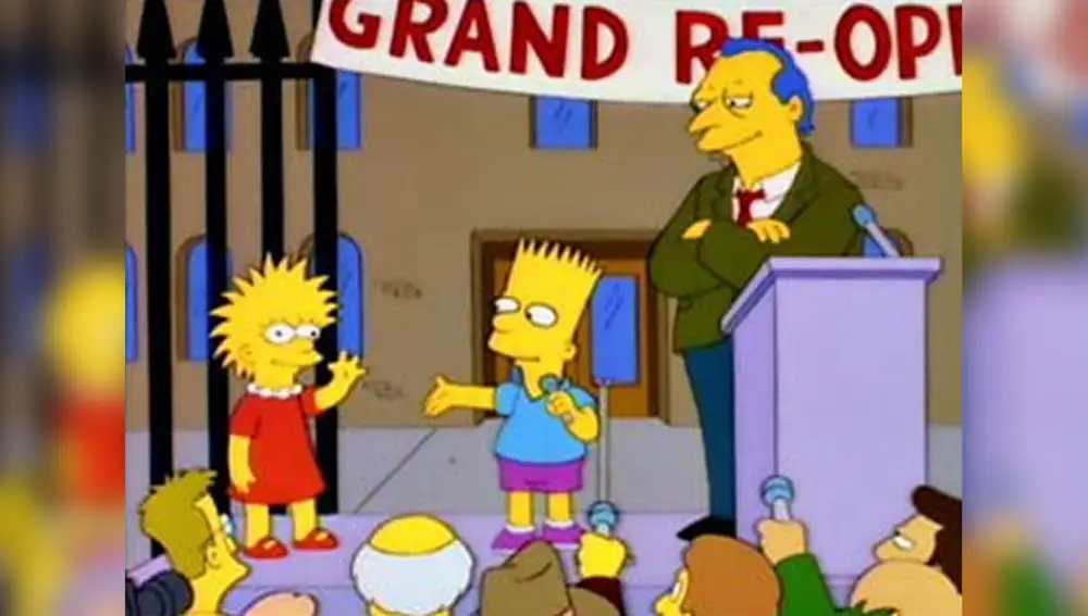 Copias de Bart y Lisa en Los Simpson