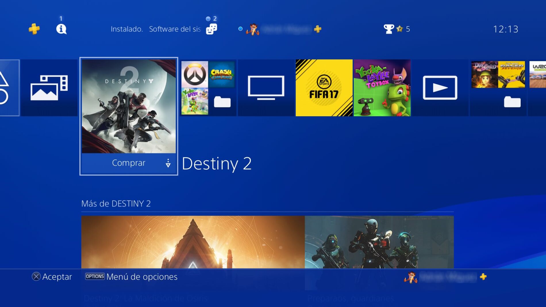 Publicidad en PlayStation 4