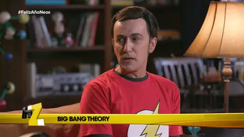 Sheldon en Homo Zapping Feliz Año Neox