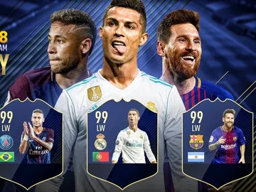 Nominados TOTY FIFA 18 Nominados TOTY FIFA 18