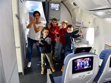 Bailando con Just Dance en el aire Bailando con Just Dance en el aire