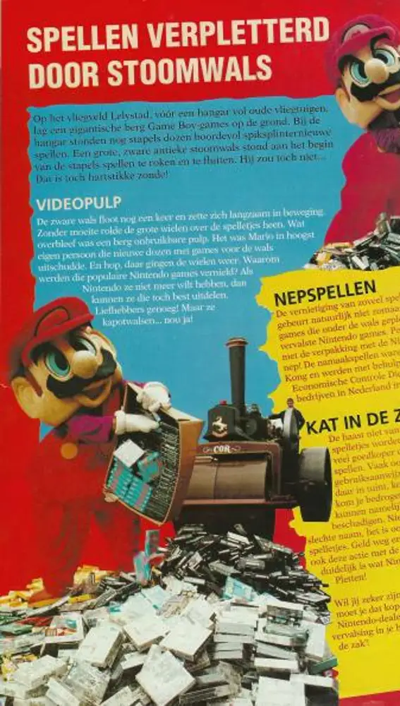 Mario no muestra piedad con las copias falsas