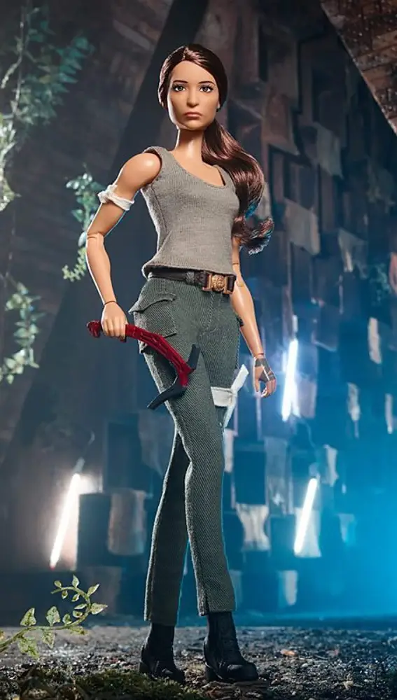 Muñeca Barbie de Lara Croft