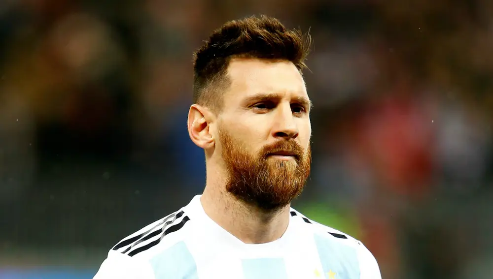 Messi, con Argentina