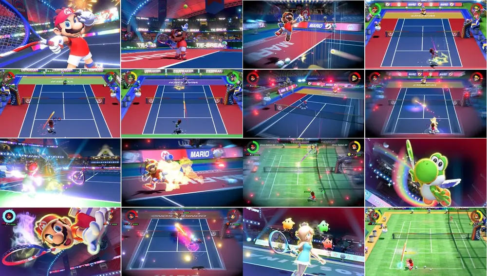 Imágenes de Mario Tennis Aces