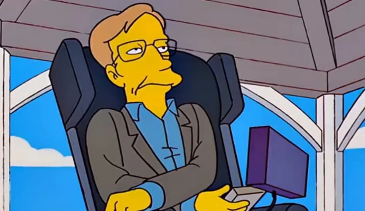 Stephen Hawking en &#39;Los Simpson&#39;