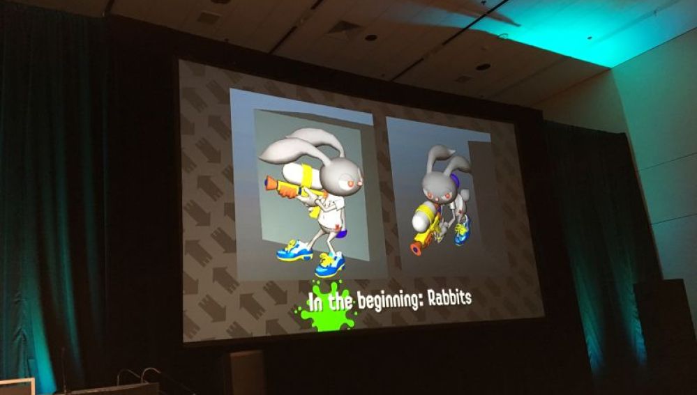 Splatoon con conejos