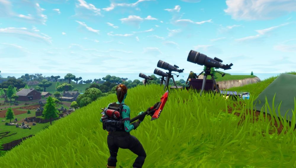 Fortnite Battle Royale Donde Estan Los Telescopios Neox Games - telescopios en fortnite