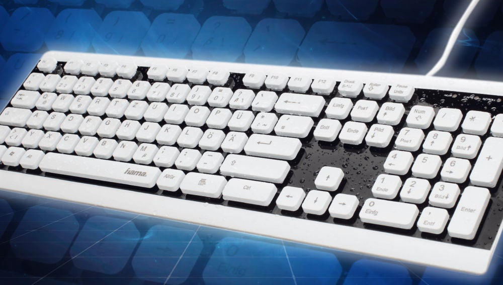 Llévate este teclado lavable COVO de Hama