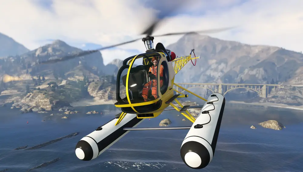 Helicóptero de GTA V