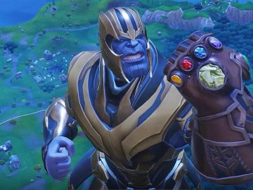Thanos en Fortnite
