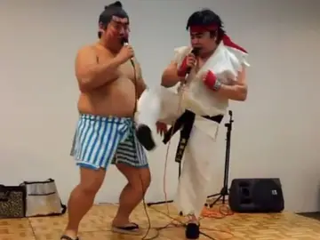 Pelea de Street Fighter de No Motion Pelea de Street Fighter de No Motion