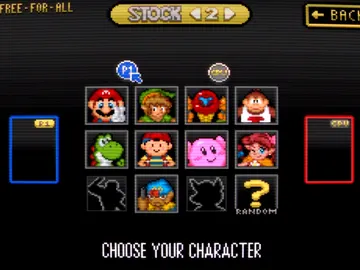 Super Smash Bros en SNES Super Smash Bros en SNES