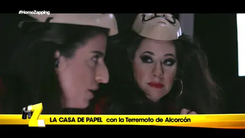 La terremoto de Alcorcón Homo zapping