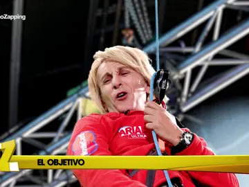 Ana Pastor rescata a Jesús Calleja de las alturas Ana Pastor rescata a Jesús Calleja de las alturas