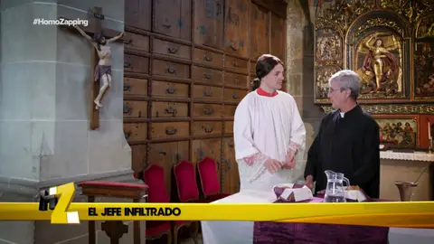 Jesús en 'El jefe infiltrado Homo Zapping