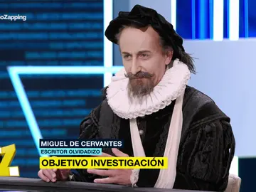 Ana Pastor entrevista a Cervantes en 'El Objetivo' Ana Pastor entrevista a Cervantes en 'El Objetivo'