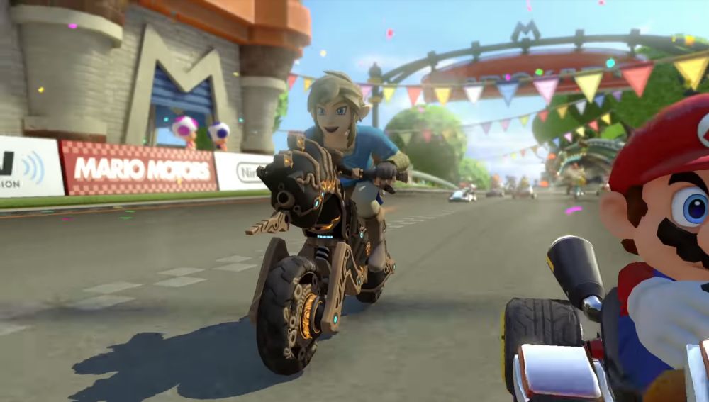 Mario Kart 8 Deluxe Da La Bienvenida A Link De Breath Of The Wild 7416