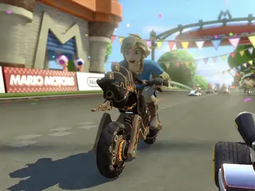Link de Breath of the Wild en Mario Kart 8 Deluxe Link de Breath of the Wild en Mario Kart 8 Deluxe