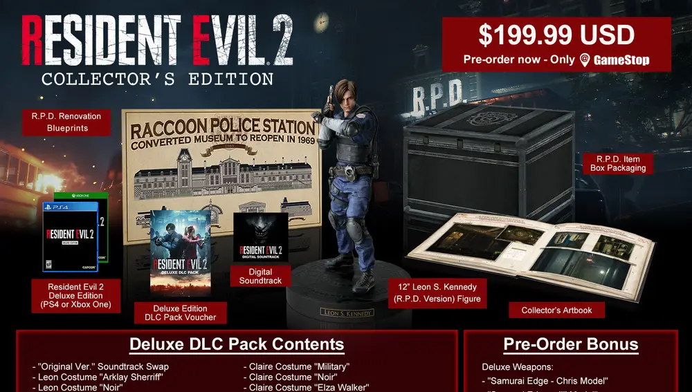 Resident Evil 2 Collector's Edition
